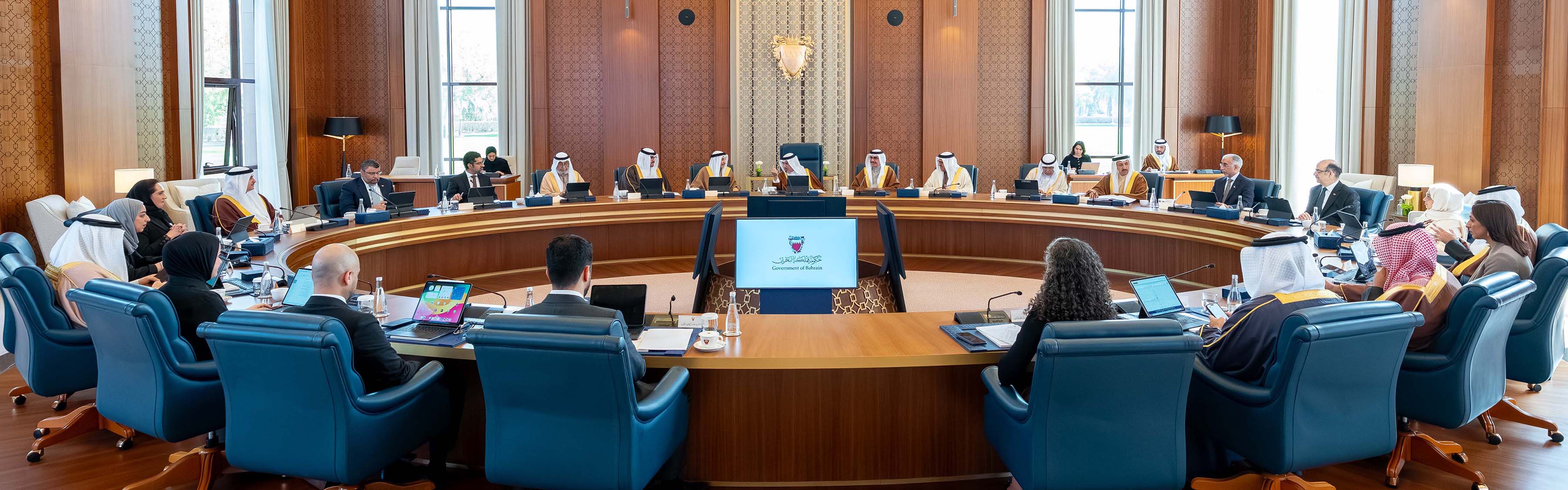 نائب جلالة الملك ولي العهد يترأس الاجتماع الاعتيادي الأسبوعي لمجلس الوزراء